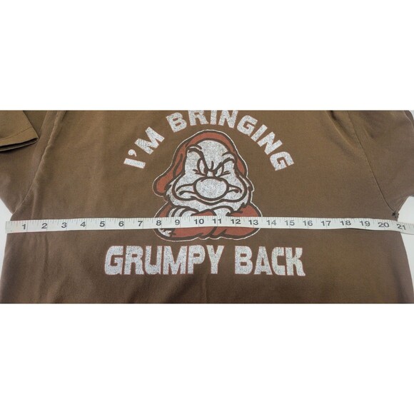 Disney Snow White And The Seven Dwarfs I’m Bringing Grumpy Back T-Shirt‎ XL - Picture 12 of 13